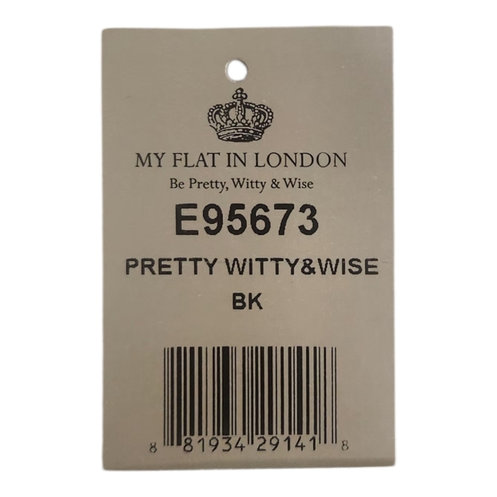 My Flat in London Black Drawstring Bag - Picture 9 of 9